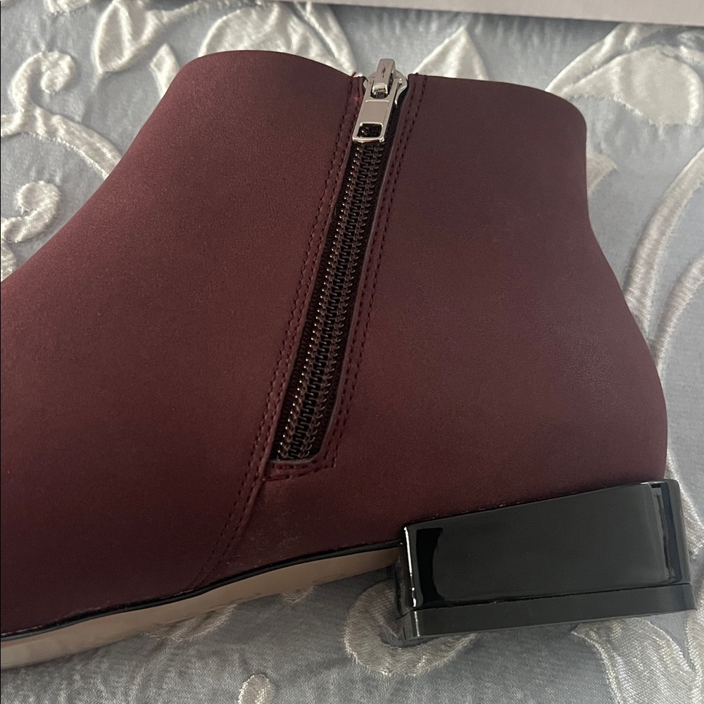 Ankle Boots - Burgandy by Vivienne Hu - Brand New - Picture 9 of 11